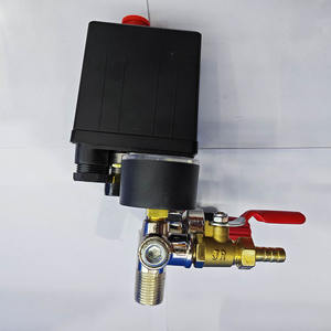 Compressor De Ar Pressão 90-120PSI 220V 380V Válvula Interruptor <span class=keywords><strong>Manifold</strong></span> Regulador De Alívio Calibres Suporte De Liga De Alumínio - Product Image 3