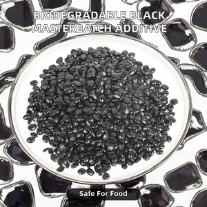 EvoPlas HDPE Carbon Black Masterbatch Granules-Food Grade Molding & Extrusion Grade Black Colorant <b>Pellets</b> for <b>Plastic</b> Products - Product Image 2