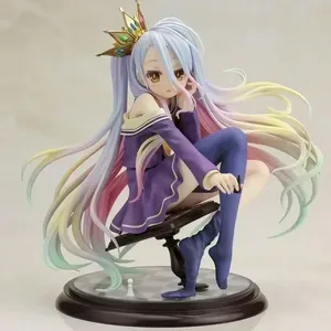 4 Styles Anime No Game No Life Shiro Figurine Sexy Anime Collection Petites Figurines <span class=keywords><strong>Manga</strong></span> PVC Figurines d'Action - Product Image 6