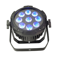 Projecteur LED sans fil à batterie 9x18W Rgbwauv 6en1 Uplight IP65