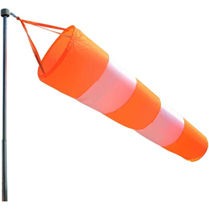 Manchon de vent en nylon Rip-Stop pour aéroport, avec ceinture réfléchissante, pour mesures extérieures, idéal pour aéroports, fermes et parcs - Product Image 1