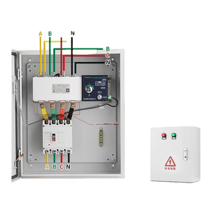 กล่องจ่ายไฟฟ้าแบบเปลี่ยนอัตโนมัติ Zhaoyang ZY Dual Power พร้อมสวิตช์โอนถ่ายอัตโนมัติ 380V 4P ตัวตั้งเวลา 100A อุปกรณ์ไฟฟ้ากระแสไฟ 100A รุ่น ZY - Product Image 2