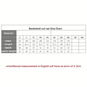 Ensemble de veste et short de basketball respirant imprimé 100% polyester, style américain, vêtements de sport pour hommes, séchage rapide - Product Image 3