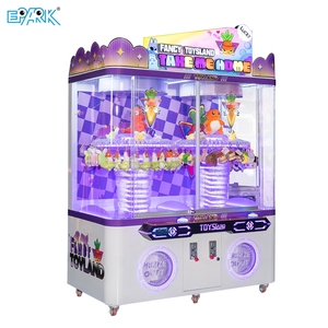 Máquina de grúa de garras para 2 jugadores, para premios de mini peluches, de parque de atracciones, operada con monedas, tipo arcade - Product Image 1