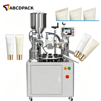 Équipement de remplissage et de scellage automatique de tubes composites pour la production de crèmes de soin et de dentifrices en tubes souples en plastique