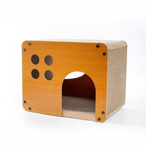 New Luxury Fashion Dog and <b>Cat</b> <b>Bed</b> Eco-Friendly Natural Wood Portable Pet <b>Bed</b> Outdoor <b>Cat</b> Cave House - Product Image 1