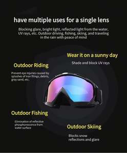 Lunettes de cyclisme roses de haute qualité pour hommes et femmes, lunettes de soleil anti-UV pour le motocross et le VTT, lunettes de sport - Product Image 6