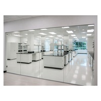 Banc de laboratoire en acier pour l'industrie pharmaceutique, la chimie et les laboratoires, mobilier de travail de laboratoire