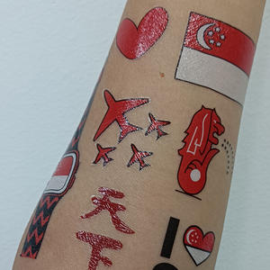 あなた自身のロゴを作るタトゥープリントパーソナライズされた一時的なタトゥーステッカー防水一時的なタトゥーマーカー - Product Image 1