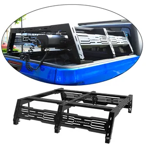 Global brand universal adjustable car roof rack tub rack ute with water tank for Toyota Hilux pickup truck accessories