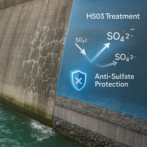 H503 Beton korrosions inhibitor in Industrie qualität Sulfat-Salz korrosions schutz für zivile und industrielle Projekte - Product Image 2