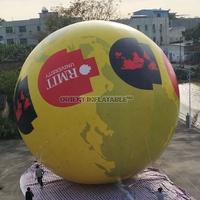 Orient Inflatables Ballon de planète globe gonflable géant personnalisé pour attirer l'attention