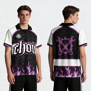 Maillot de football personnalisé en gros par sublimation, uniforme de football vierge, tenue d'entraînement et de match pour équipe, ensemble de sportswear respirant à séchage rapide - Product Image 6