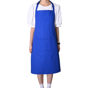 Kefei Tablier à bavette en poly <span class=keywords><strong>coton</strong></span> personnalisable Accessoire de jardin et de cuisine imperméable pour chef serveur coiffeur usage domestique - Product Image 4