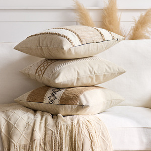 Cuscino per Divano a Righe in Stile Americano di Lusso, Lavabile, Decorativo per Soggiorno, Cuscino per Sedile Auto, <span class=keywords><strong>Cuscini</strong></span> da Esterno - Product Image 3