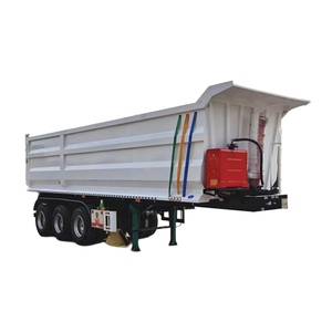 Remolque de Camión Volquete de 3 Ejes, 50-60T, con Extremo Trasero en Forma de U de Buena Calidad, 47M3, Fabricantes de Semirremolques - Product Image 6