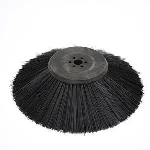 Pièces d'équipement de nettoyage, brosses de balayeuse de route, balai de gouttière, brosse latérale rotative pour le nettoyage de l'essence