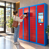 Casier de livraison intelligent, armoire de stockage numérique pour colis avec écran tactile