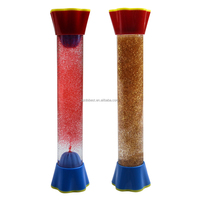 Minuteur créatif à mouvement liquide, sablier en acrylique, jouet aquatique amusant anti-stress, cadeau promotionnel personnalisé