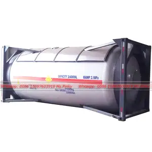 ASME CCS ADR ISO Tank Container 20FEET Liquid Ammonia Potable Container Whastapp +8615897603919