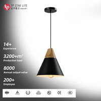 Lampe suspendue en bois personnalisée, blanche et noire, pour îlot de cuisine, salle à manger et bar à café, éclairage décoratif réglable
