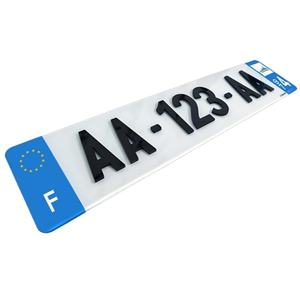 <span class=keywords><strong>Targa</strong></span> <span class=keywords><strong>Automobilistica</strong></span> Europea Personalizzabile in Acrilico 3D 52*11cm, Produzione su Misura - Product Image 5