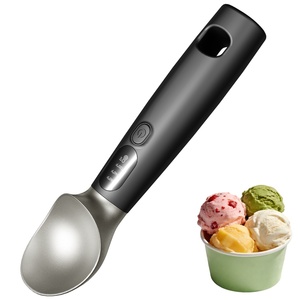 USB-<b>C</b> Rechargeable Heated Ice Cream Scoop, 3-Level Temperature Control 120/140/160°F Electric Scooper for Hard Frozen Desserts - Product Image 1