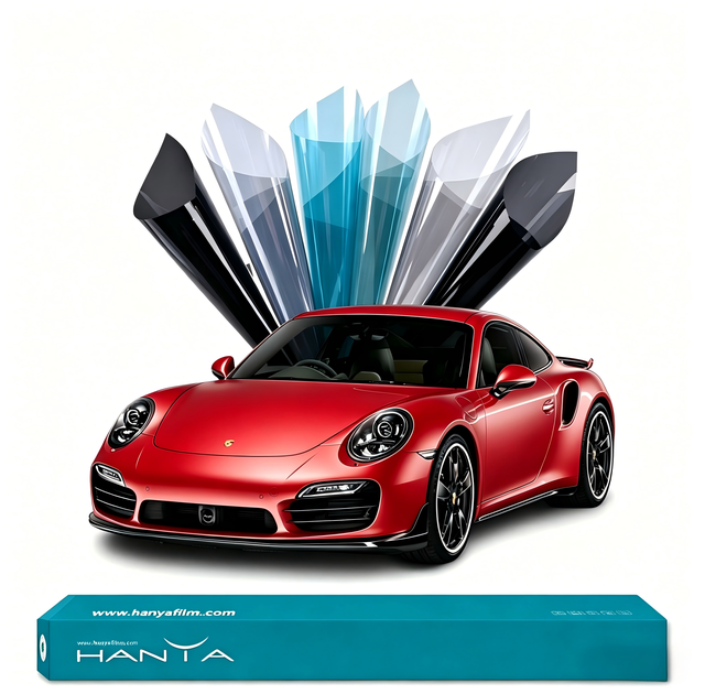 Solar Sun Control Nano Ceramic Self Healing Anti Scratch Car Window Film with 15% VLT 100% UV & IR Rejection 5 Year Warranty