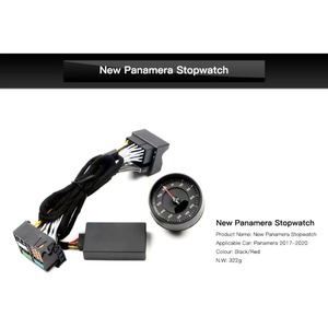 Hoge kwaliteit stopwatch/chronometer voor Porsche Nieuwe Panamera 2017-2020 - Geen programmering en geen schade, snelle <span class=keywords><strong>installatie</strong></span> - Product Image 5