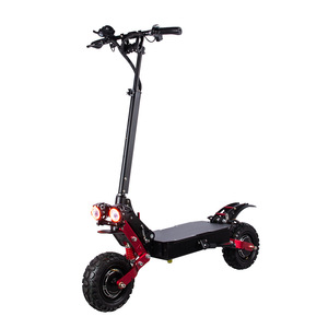 Nouveau scooter à double moteur 48V/60V avec batterie au lithium, pneus de 11 pouces, moteur puissant de 2400W, pliable, SQ08, scooter à double moteur SQ08 - Product Image 4