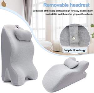 Coussin de lecture multifonctionnel en mousse à mémoire de forme avec appui-tête amovible et support lombaire <span class=keywords><strong>pour</strong></span> lit et <span class=keywords><strong>canapé</strong></span> - Product Image 5