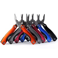 Mini pince multifonction de poche à mâchoires dentelées, personnalisable, outil multi-usages, support OEM