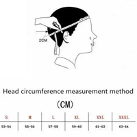 Casque de moto électrique BLD 500TX en fibre de verre 3/4 léger unisexe rétro pour croisière et trajets quotidiens – Approvisionnement transfrontalier
