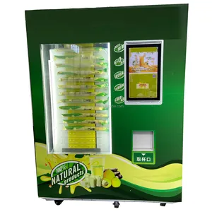 Máquina de venda automática do suco fresco do cana-de-açúcar e do limão