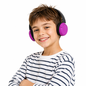 Casque Bluetooth 5.3 ANC pour enfants, matériau sûr et respectueux de la peau, son Hi-Fi, casque supra-auriculaire réglable pour enfants, pour l'étude et le divertissement - Product Image 2