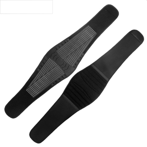 Sabuk Lumbar peramping pinggang, penopang pinggang, sabuk Lumbar kerja dengan penahan punggung bawah nilon untuk pria dan wanita - Product Image 6