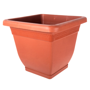 Maceta de jardín de balcón personalizada hecha en España de alta gama Maceta de plástico que incluye placa 40X40X35 - Product Image 5