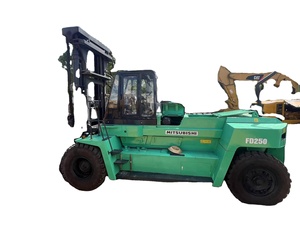 Carretilla elevadora usada Mitsubishi FD250 25TON Buenas condiciones de trabajo Carretilla elevadora de combustión interna con movimiento de tierra de bajas horas - Product Image 5