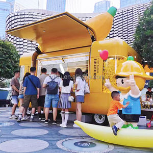 รถ<span class=keywords><strong>ขาย</strong></span>อาหารรูปทรงกล้วย รถ<span class=keywords><strong>ขาย</strong></span>ไอศกรีมเคลื่อนที่ รถ<span class=keywords><strong>ขาย</strong></span>กาแฟอเนกประสงค์แบบกำหนดเองได้สำหรับขาย - Product Image 6