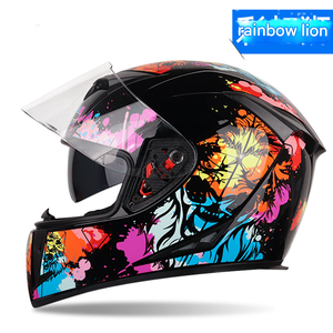 Cascos de <span class=keywords><strong>Motocross</strong></span> Integrales para Hombre y <span class=keywords><strong>Mujer</strong></span>, Certificados por DOT, de ABS, para Carreras de Motociclismo en las Cuatro Estaciones - Product Image 3