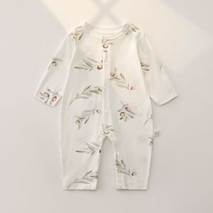 Combinaisons <span class=keywords><strong>pour</strong></span> nouveau-nés en modal doux, fines, à manches longues, <span class=keywords><strong>pour</strong></span> l'été, pyjamas climatisés, combinaisons <span class=keywords><strong>pour</strong></span> bébés <span class=keywords><strong>pour</strong></span> dormir à la maison - Product Image 5