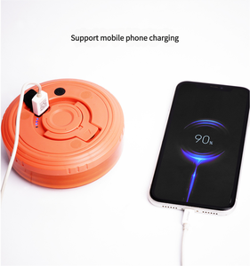 ไฟสาย RGB แบบชาร์จไฟได้8เมตร, ไฟสำหรับตั้งแคมป์ปรับได้งานปาร์ตี้กลางแจ้งงานเทศกาลกันน้ำ - Product Image 5