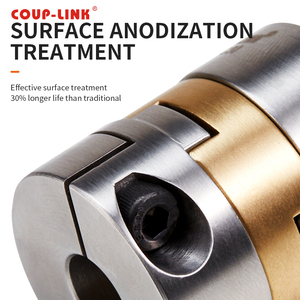 Giunto Oldham di Precisione in Acciaio Inossidabile, Tipo a Morsetto, Foro 10mm, 100Nm, Affidabile per Motori Servo e Apparecchiature Automatiche - Product Image 4