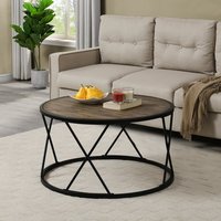 Ensemble de meubles de salon en bois de style moderne nouveau design table basse avec cadre en métal pour la chambre à coucher ou l'hôtel