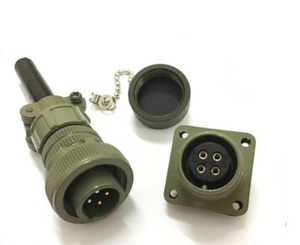 Conectores MIL de 8 Pines (MS3102A32-15P), Conector Circular Eléctrico para Cable RF, Amphenol MIL-C-5015 Aeroespacial MS 5015 - Product Image 6