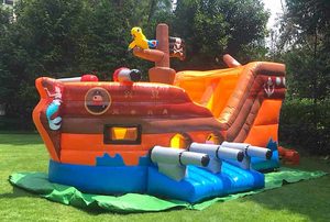Château gonflable géant commercial personnalisé, combo de jeux gonflables pour enfants, parcours d'obstacles gonflable extérieur, château sauteur - Product Image 5