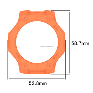Funda protectora de armadura hueca de TPU suave para Amazfit <span class=keywords><strong>TRex</strong></span> 3Pro 48MM funda de reloj inteligente carcasa de parachoques para Huwmi 2017 <span class=keywords><strong>Pro</strong></span> funda de reloj - Product Image 6