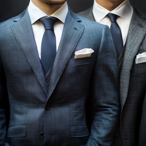 पुरुषों का व्यवसाय आकस्मिक धारीदार सूट दो-तीन-टुकड़े के साथ शादी के सर्वश्रेष्ठ पुरुष भूमिका के लिए एक सपाट फ्रंट शैली के साथ दो-तीन-टुकड़ा - Product Image 4