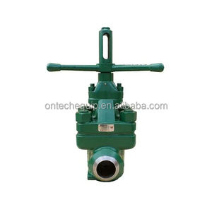 API 6A油田標準マニホールドDemcoDMスタイル突合せ溶接、フランジタイプ接続MUD GATE VALVE - Product Image 5