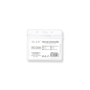 Porta Badge Ilan 85x54mm Orizzontale Impermeabile Confezione da 5 - Product Image 1